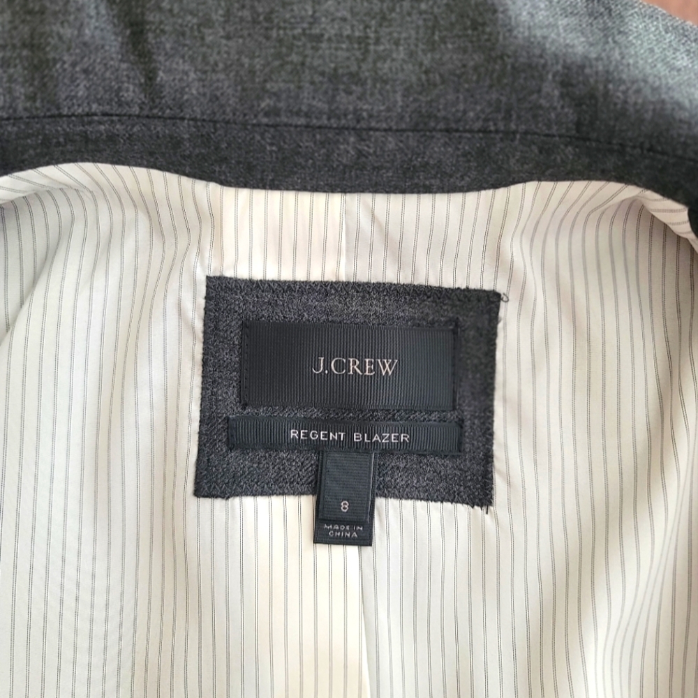 NWOT J. Crew Wool Regent Blazer, Size 8 - Picture 10 of 15